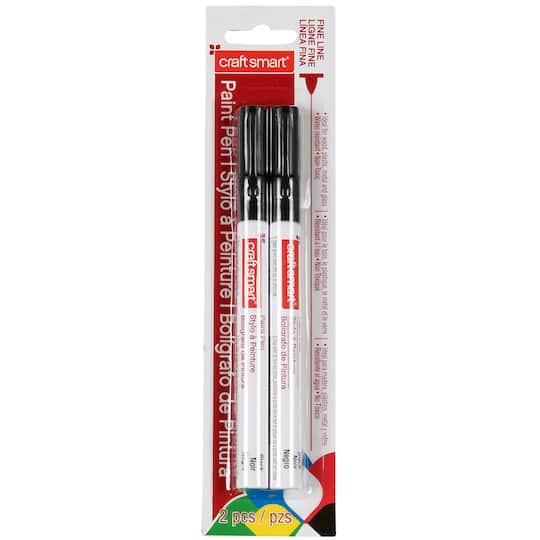 Fine Line Paint Pen By Craft Smart 2ct Michaels